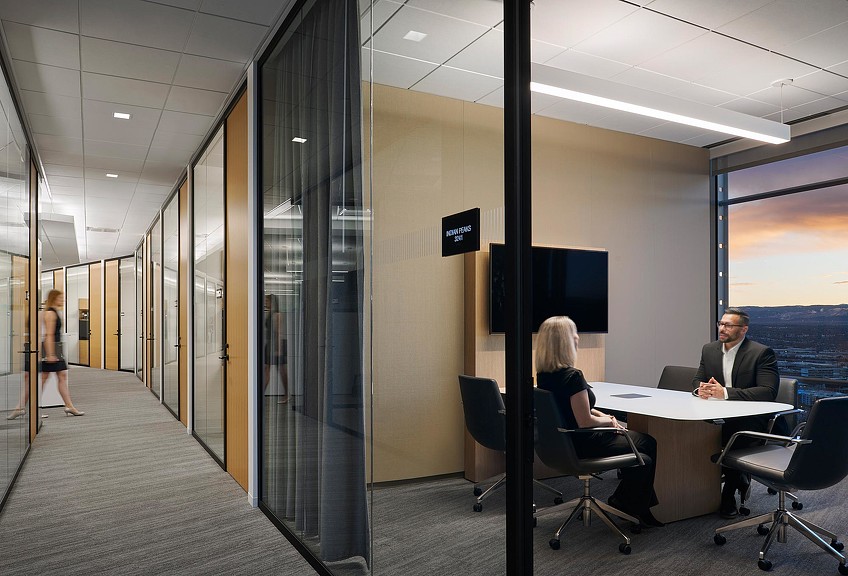 Gensler 打造绿色 berg Traurig Denver 办公室,彰显自然文化底蕴-6