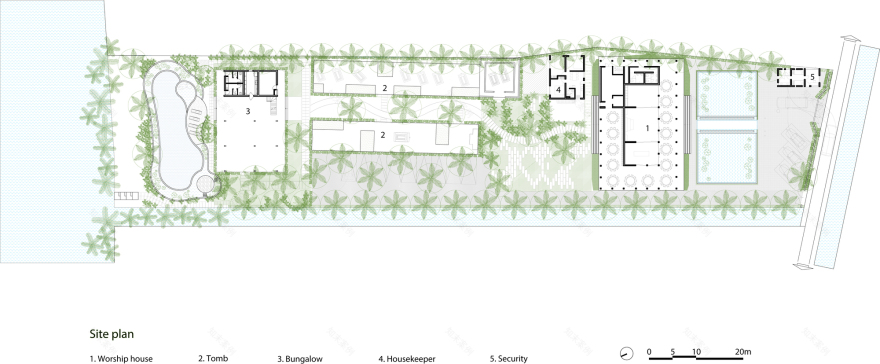 Ben Tre Buddhist Temple & Ancestral Hall / VTN Architects (Vo Trong Nghia Architects)-17