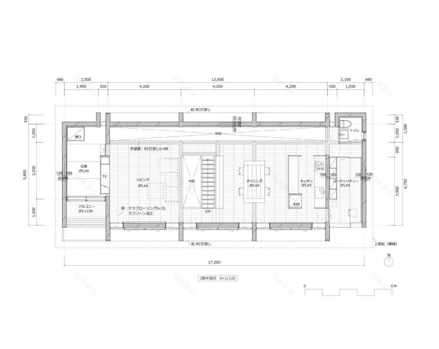 小石川“蝴蝶”屋顶住宅丨日本丨手嵨保建筑事务所-30