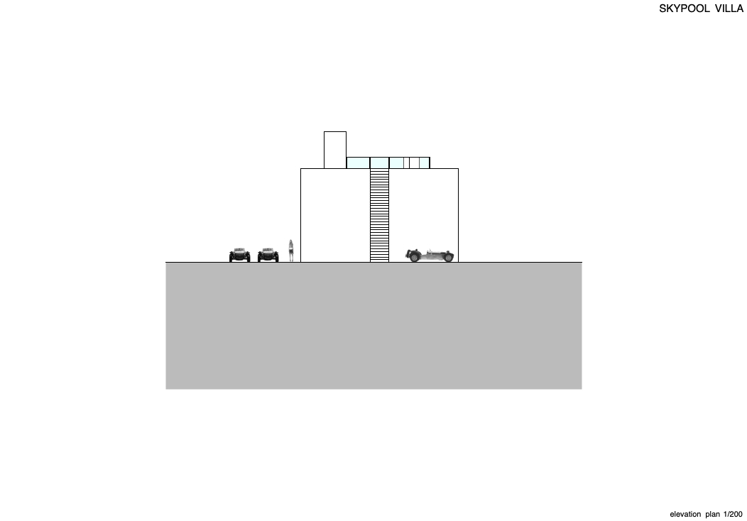 Skypool Villa · 日本海岸线上的透明天空泳池别墅设计丨日本神奈川-37