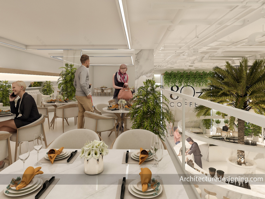 咖啡店室内设计丨印度-9