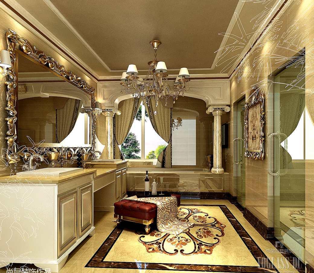 尚层装饰丽宫别墅法式古典风格装修效果图-10