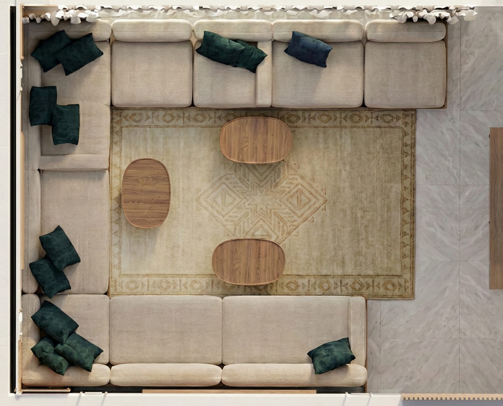 SALMANI MAJLIS室内设计丨沙特阿拉伯丨未明确提及,可能与HANDAZIA GROUP有关-6