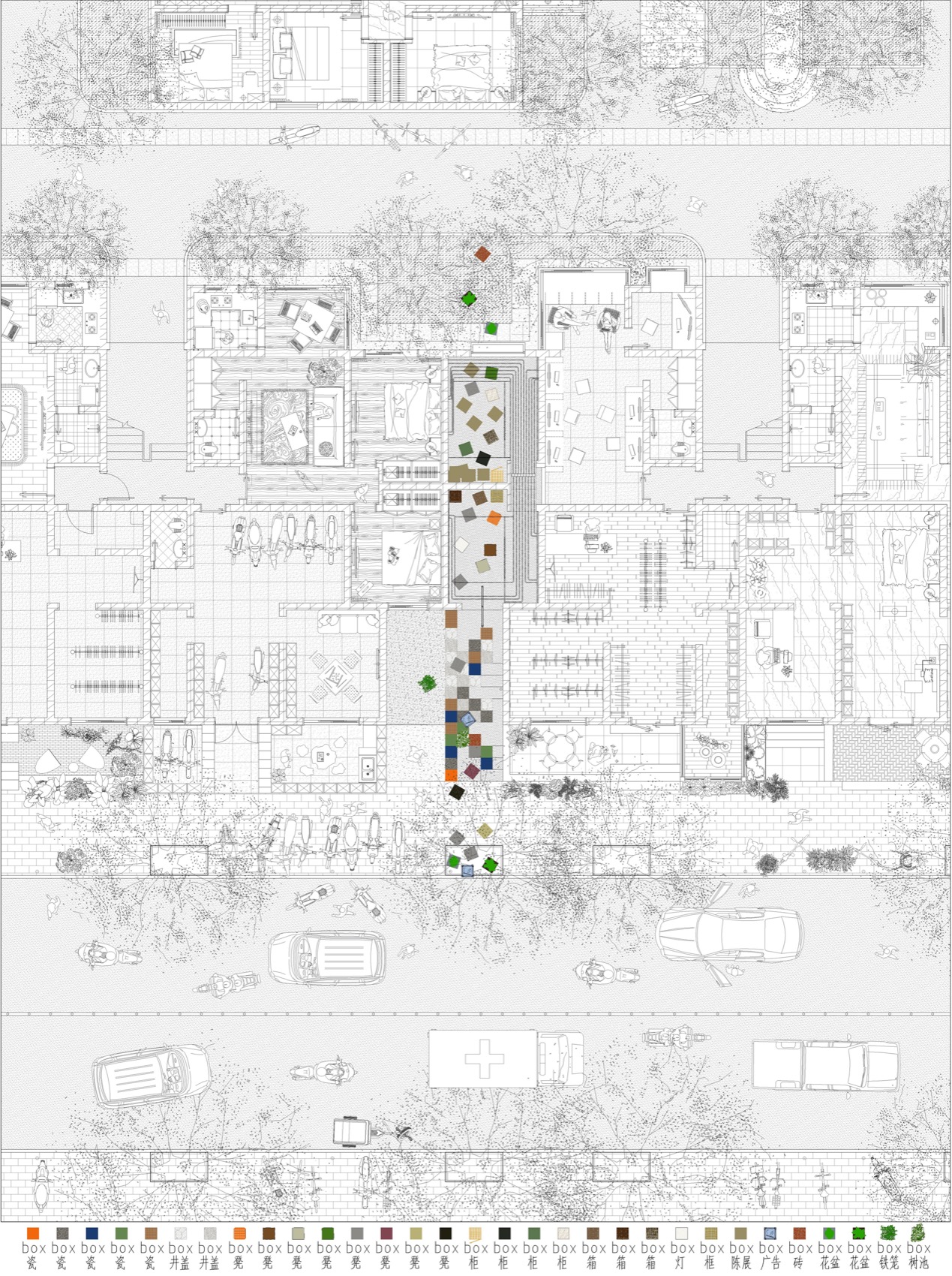 BOXES窄厅丨中国成都丨成都越空间建筑设计有限公司-23