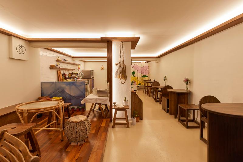 幸福空间 | 明亮温馨的 12 坪咖啡厅设计-4