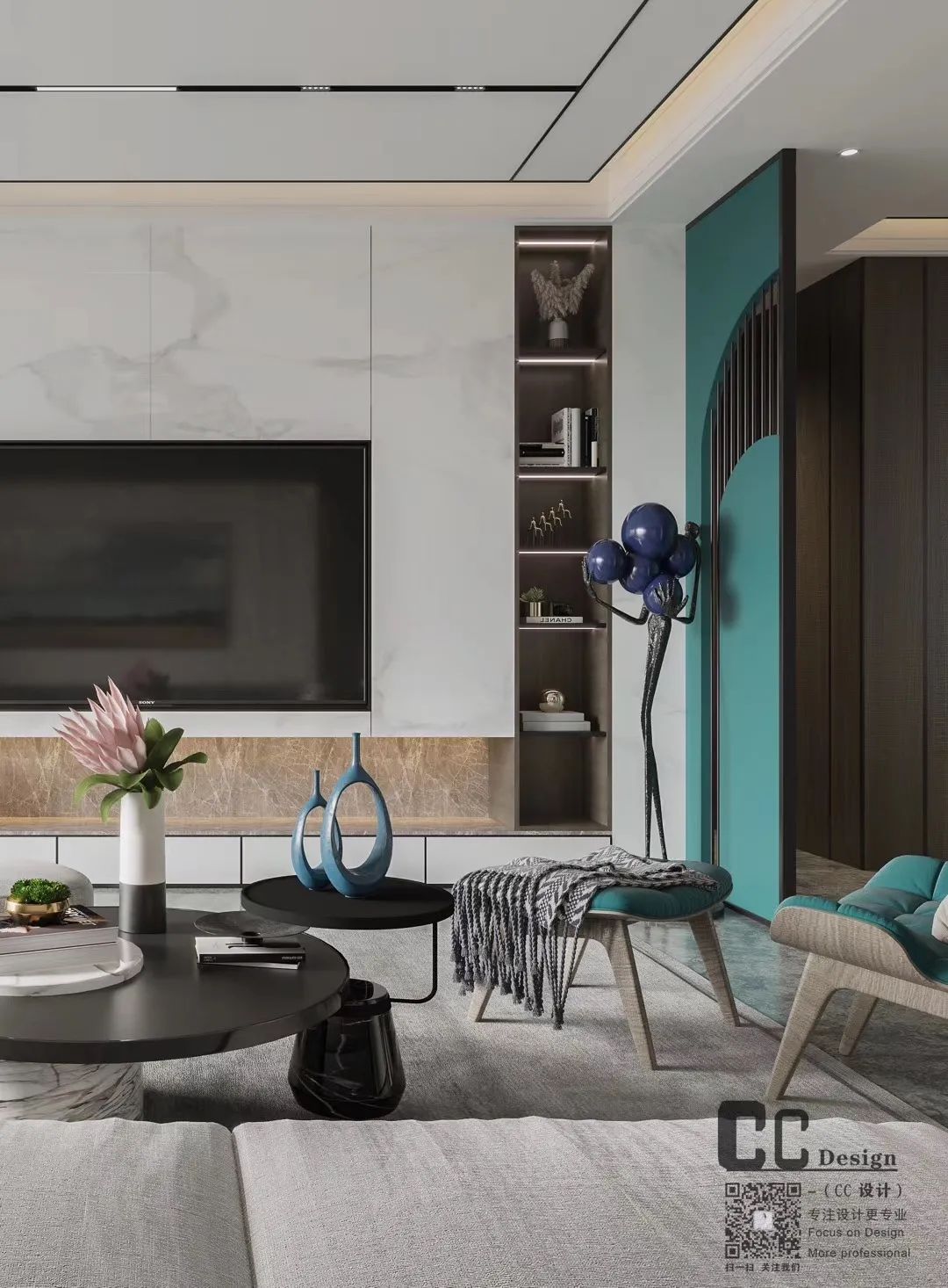 柳州碧桂园十里江湾 168㎡现代简约风,绿意盎然诗意生活-12