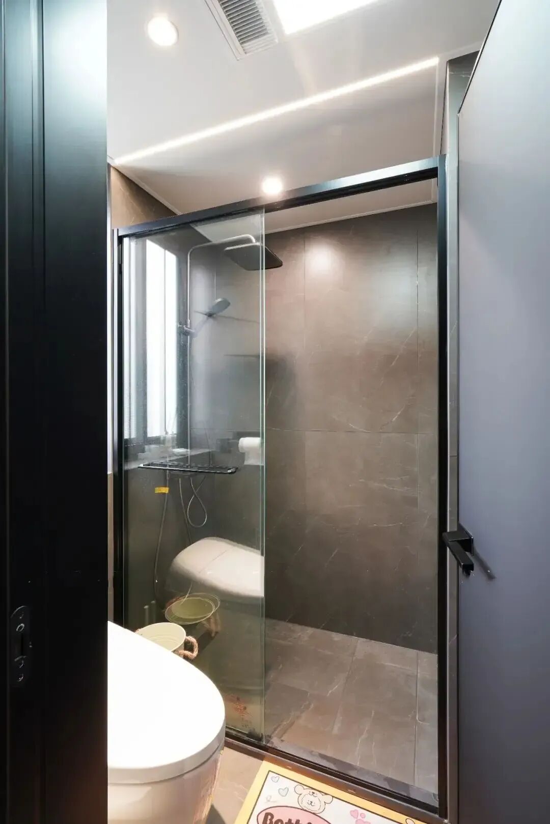 珠海100㎡极简三居，11万全包，黑白灰的魔力，装出高级感-48