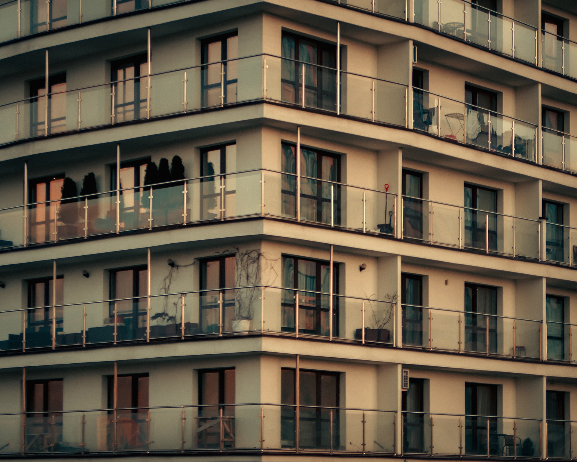 现代街区的日落丨白俄罗斯明斯克丨@tatty___94-4