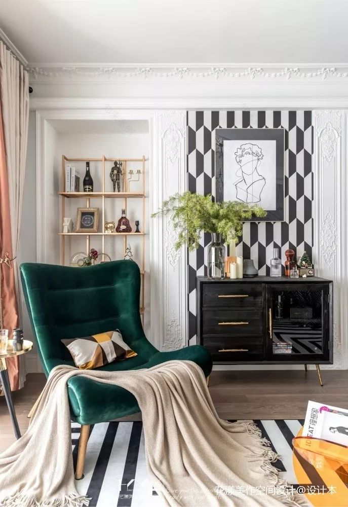 124㎡水瓶座潮流混搭家居,演绎现代法式浪漫生活-41