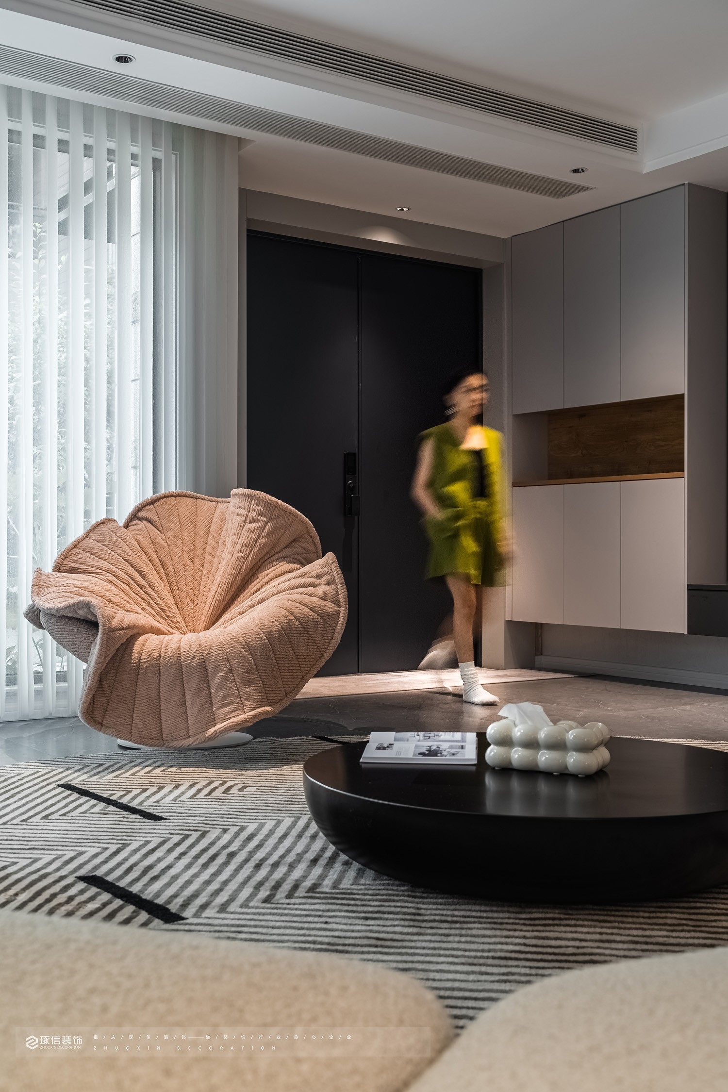 450 平现代轻奢养老房丨琢信装饰-4