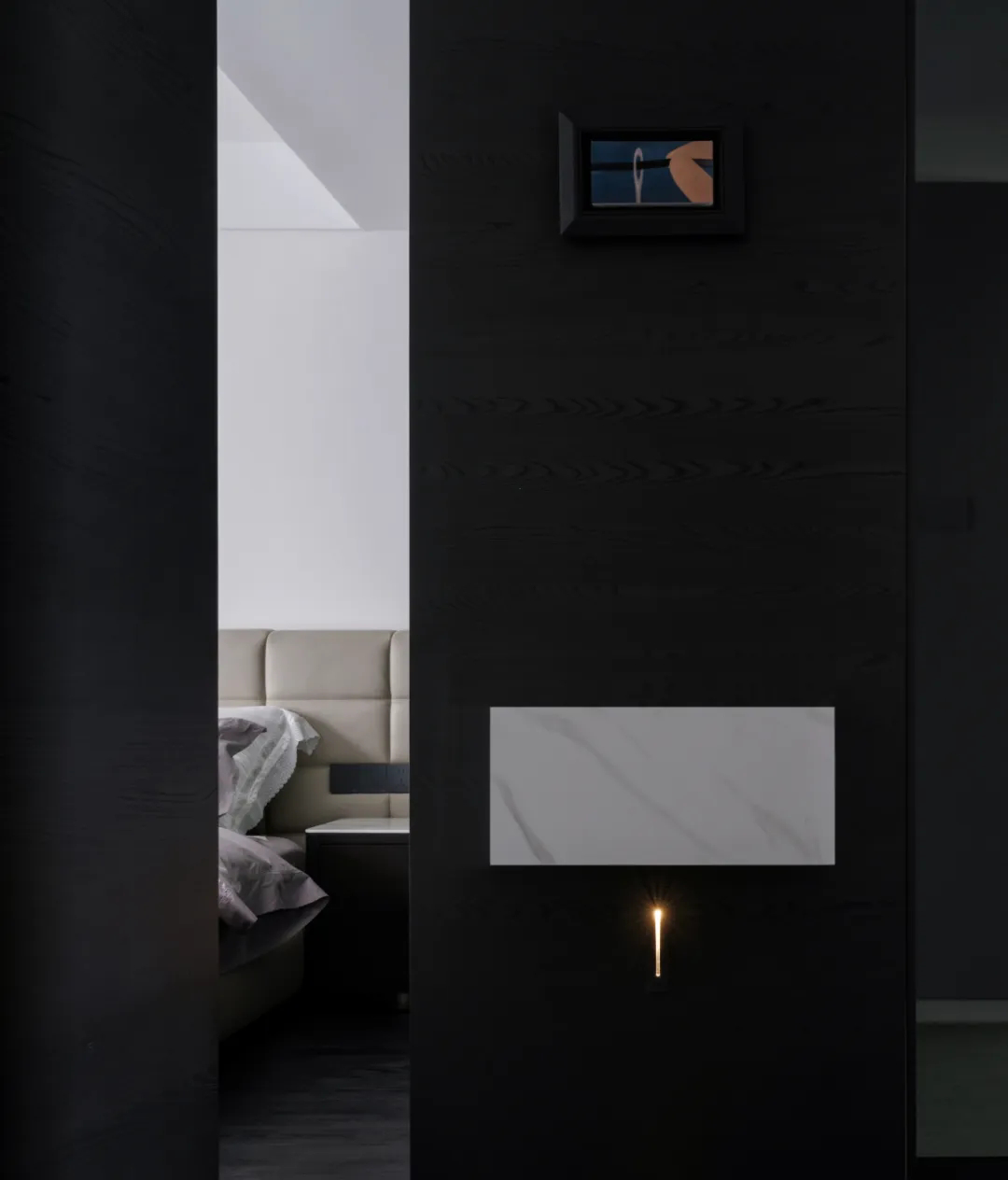 140㎡素墨写意，极致的黑白美学现场-59