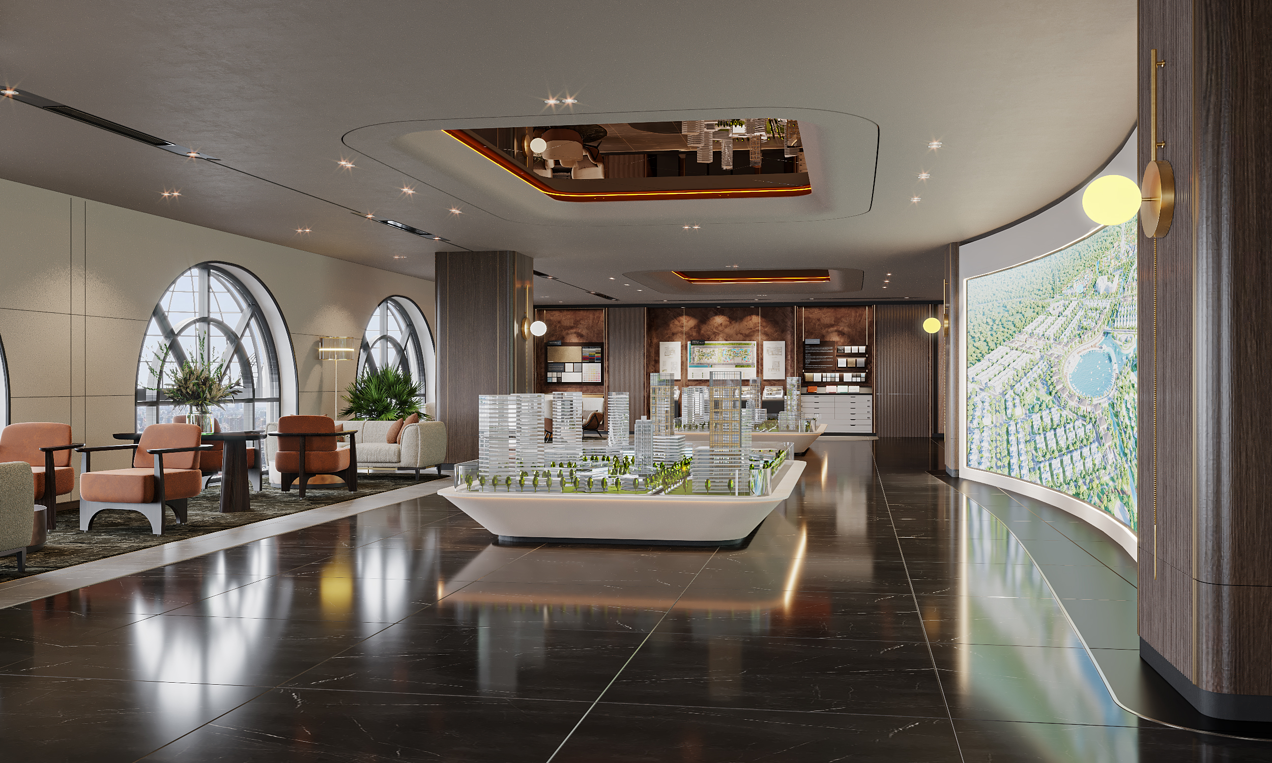 房地产销售展示厅丨越南河内-6