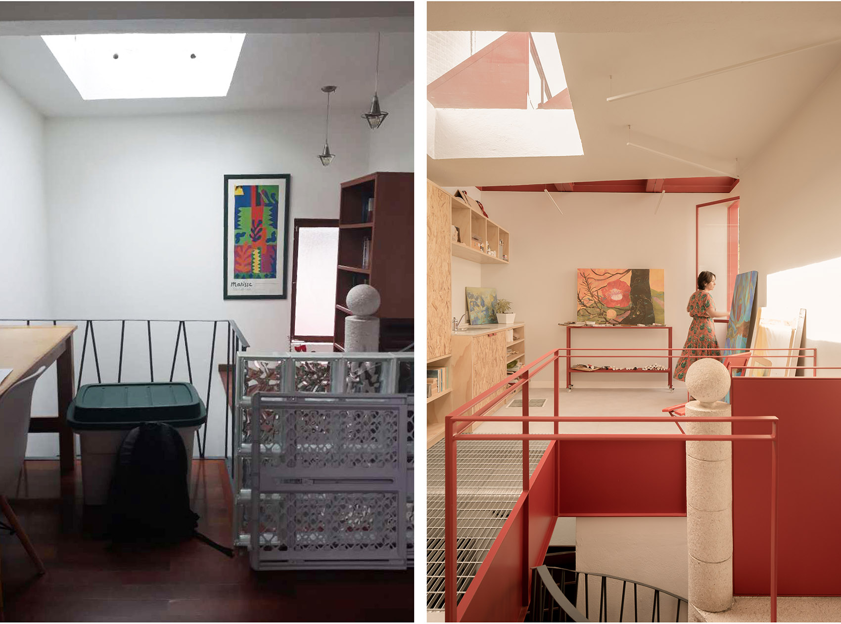 Daniela Riquelme 工作室扩建丨墨西哥墨西哥城丨AMASA Estudio-55