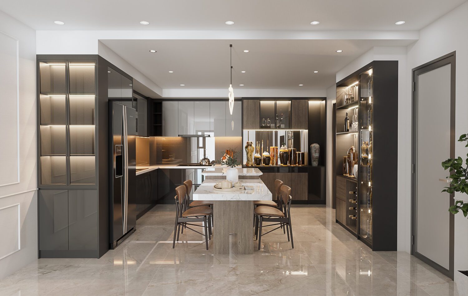 Sketchup公寓室内模型丨Kika-4