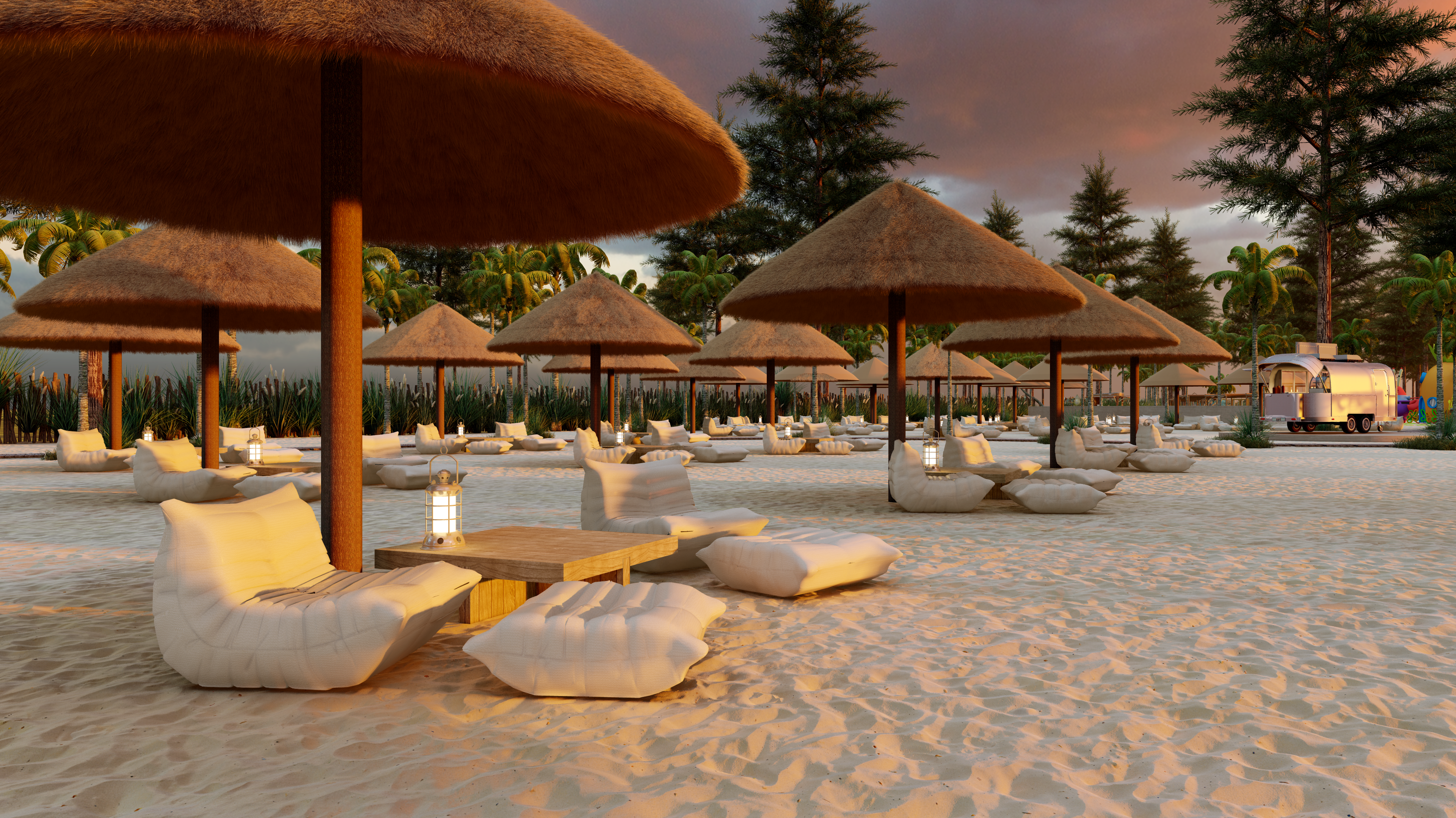 Lata Sunset 海滩-4