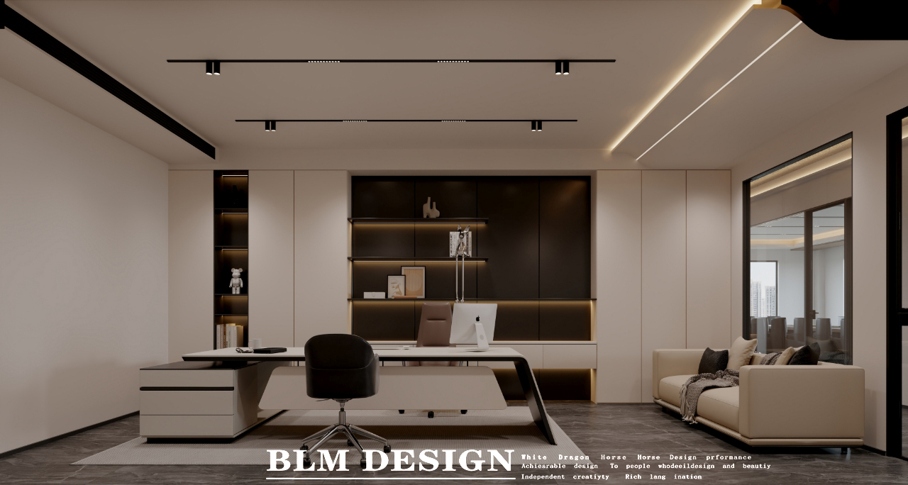 办公空间-白龙马效果图-12