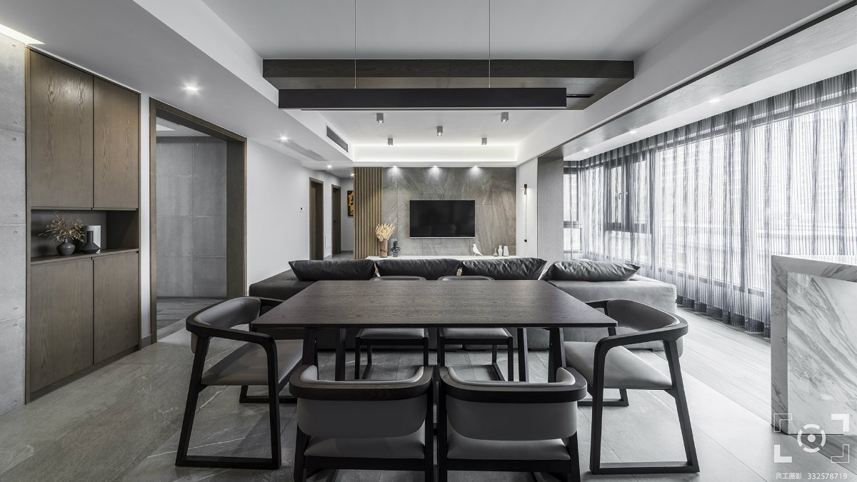 长沙平层艺术空间 | 鸿扬家装的现代设计魅力-4