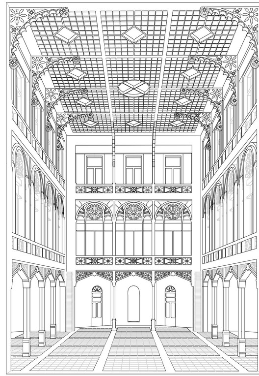 西班牙央行图书馆重生 · 历史与未来的交融-17