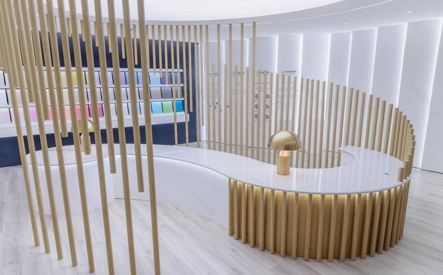 富士川硅藻泥形象店 | 极简中创造空间的艺术-34