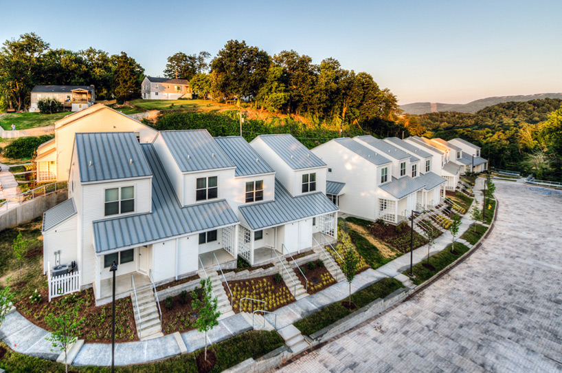 田纳西州费尔芒特大街连排别墅——绿色环保的现代居住典范-14