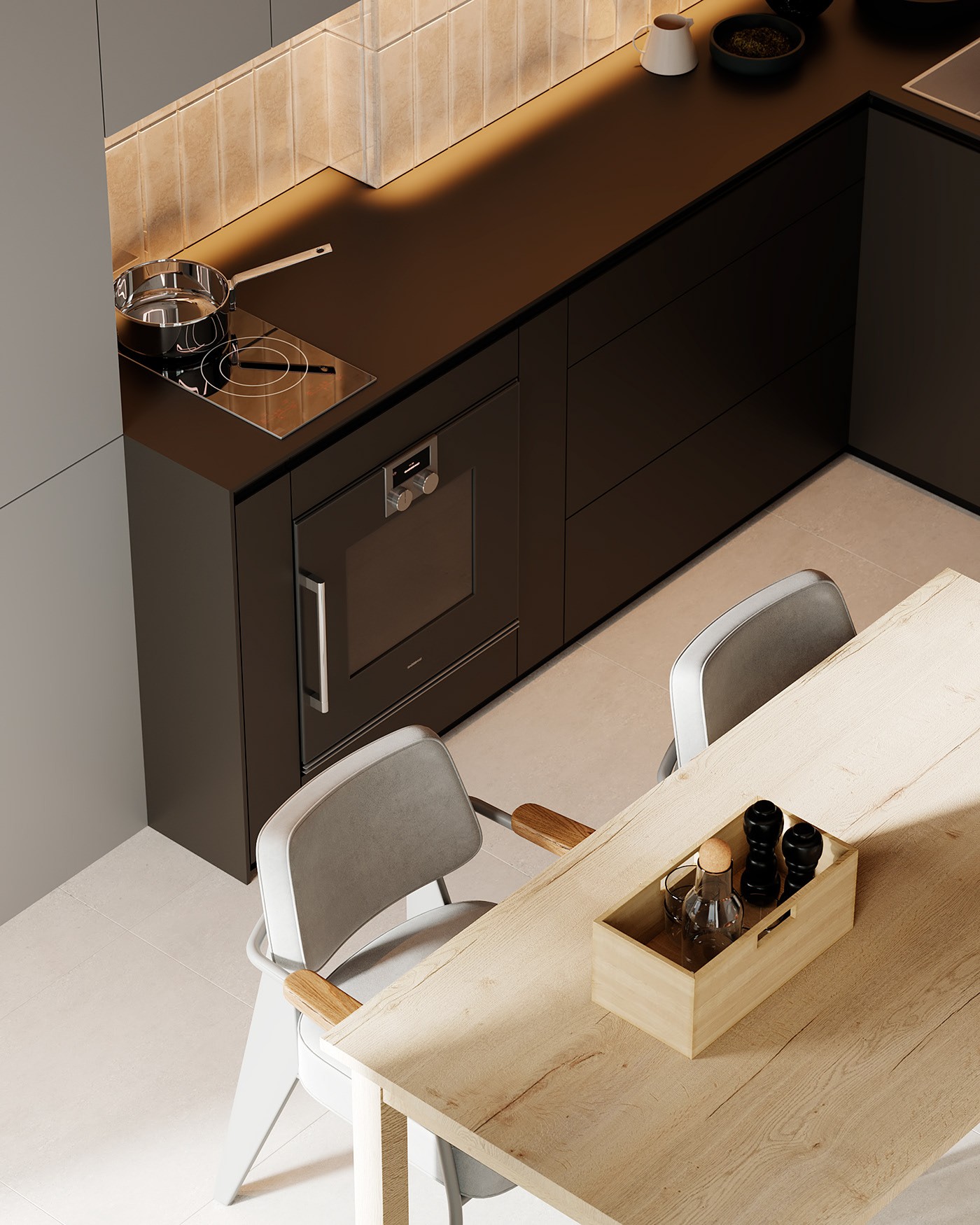 48㎡小空间公寓设计  超有设计感-10