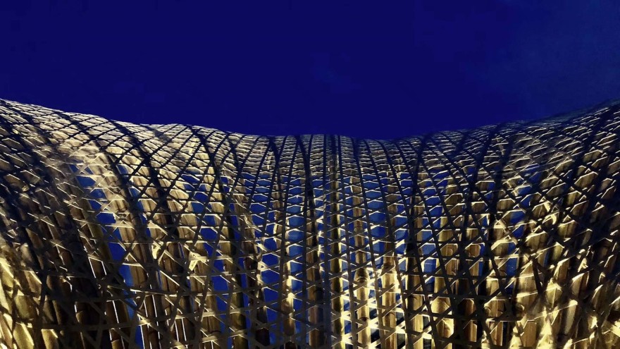 Huanglong Waterfront Bamboo Pavilion 2.0 | 融合古典与现代的竹艺建筑-33