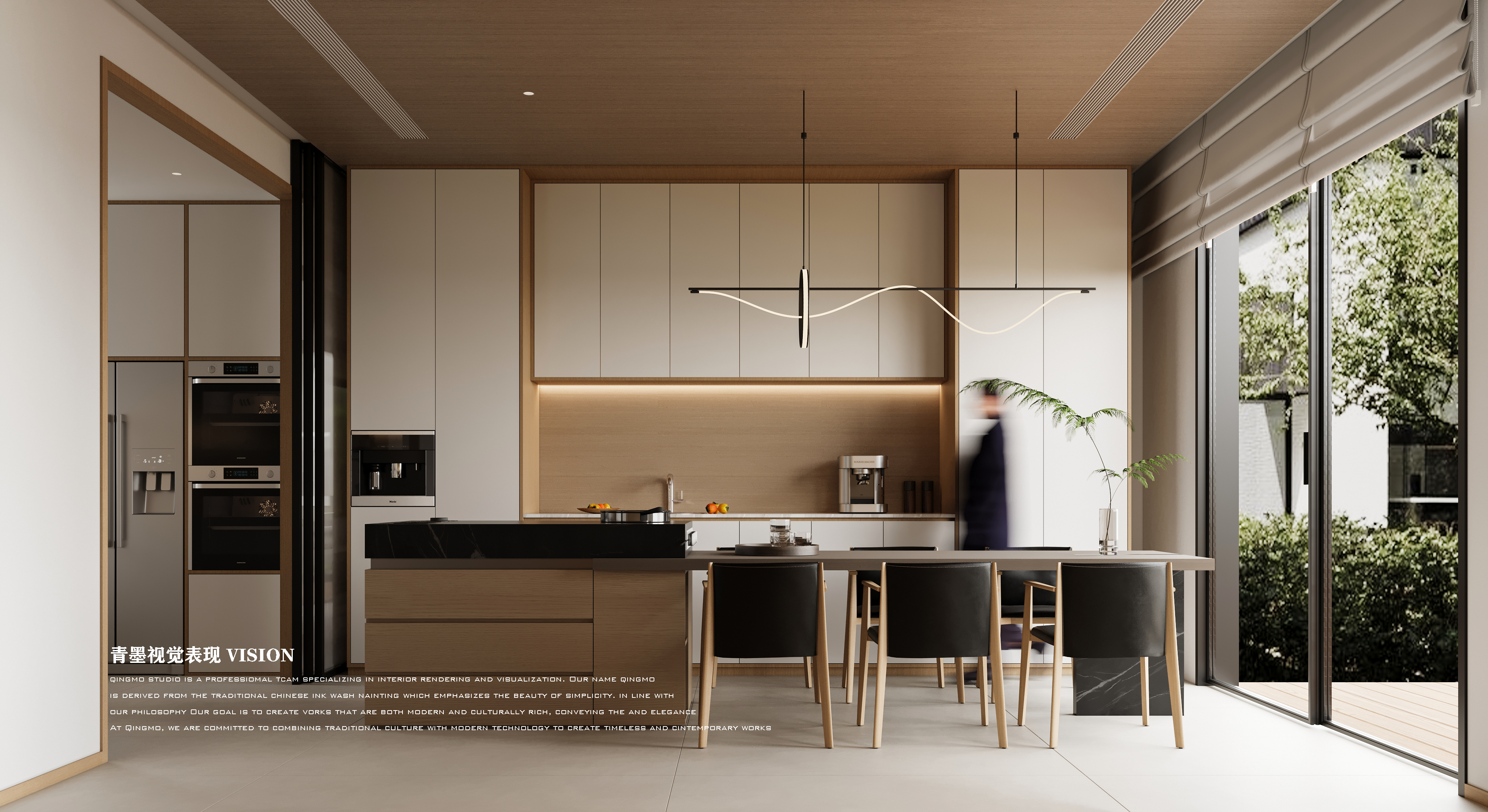 现代别墅效果表现-5