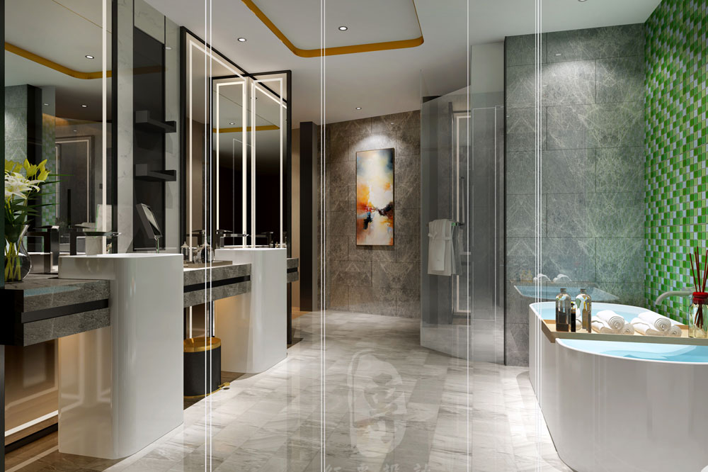 红专酒店设计案例赏析： 竹子国际大酒店-9