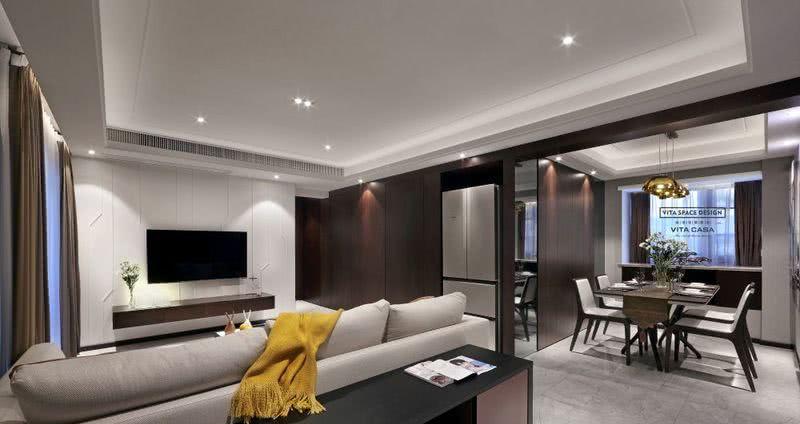 《城市的晨曦》——85平私宅二手房改造，现代风格！！-4