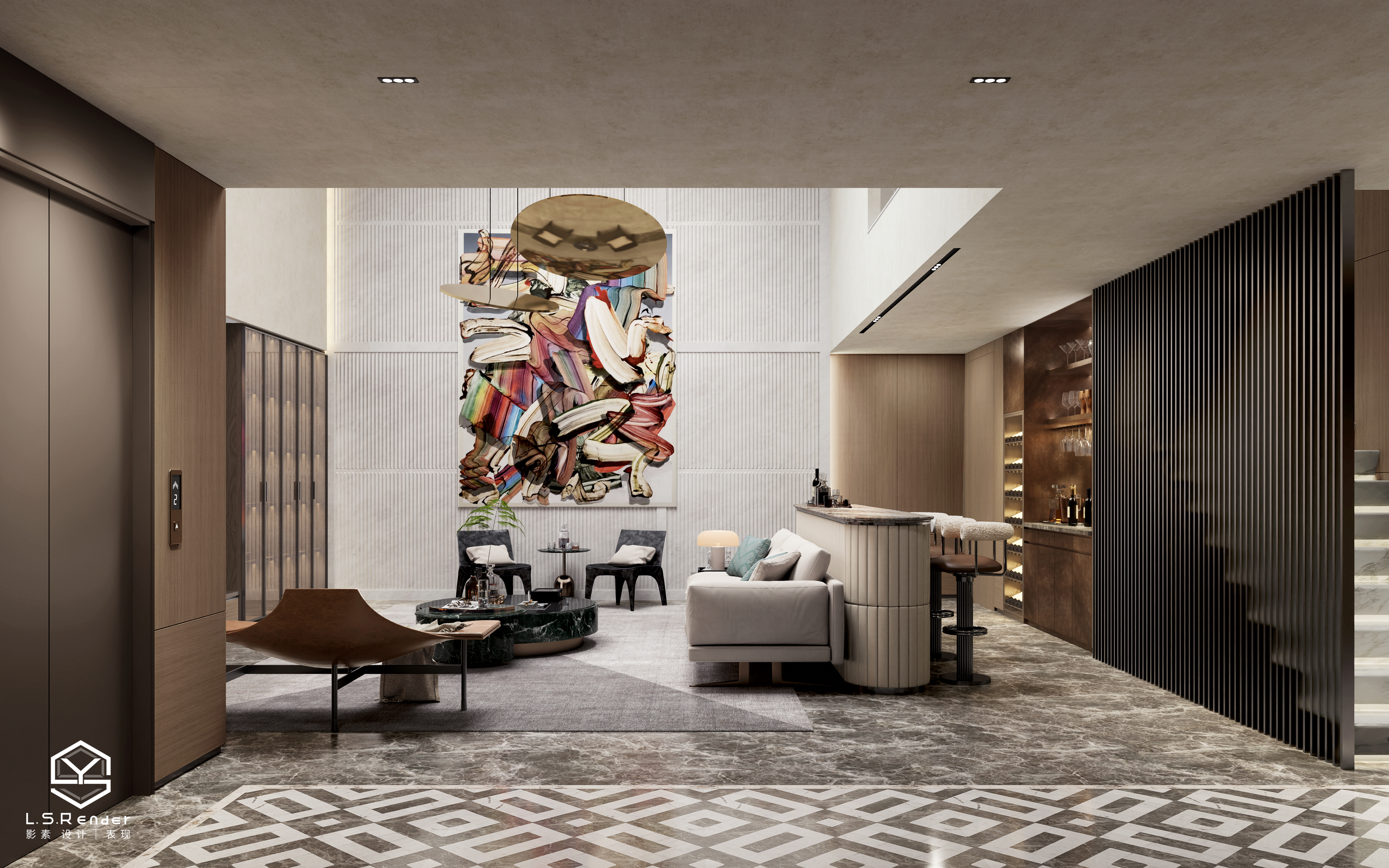 影素设计 • 现代高端客房空间表现-1