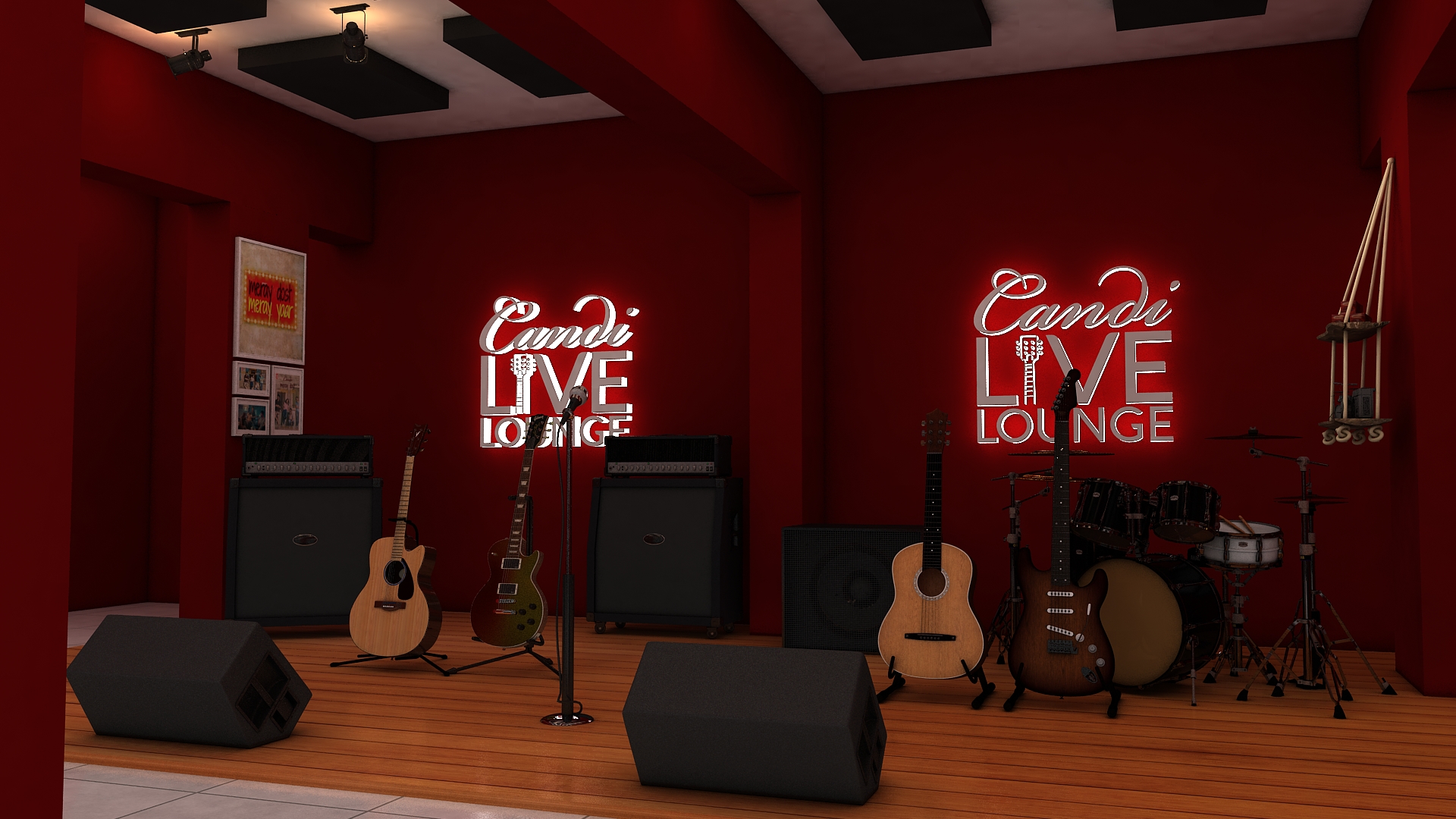 Candi Live Lounge 室内设计-19