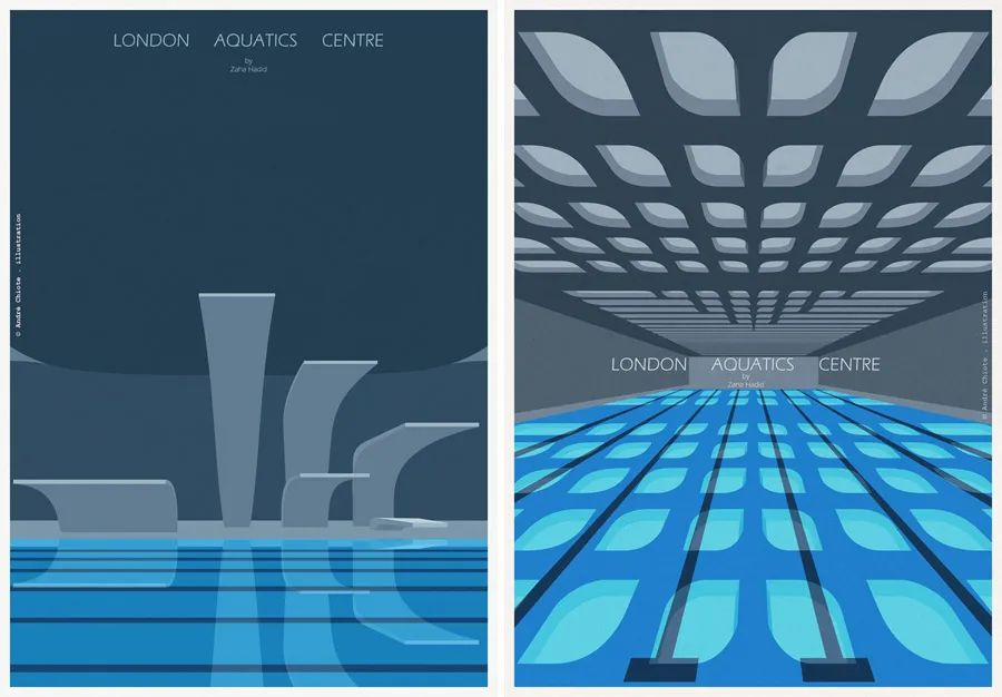 插画中的建筑设计魅力-69