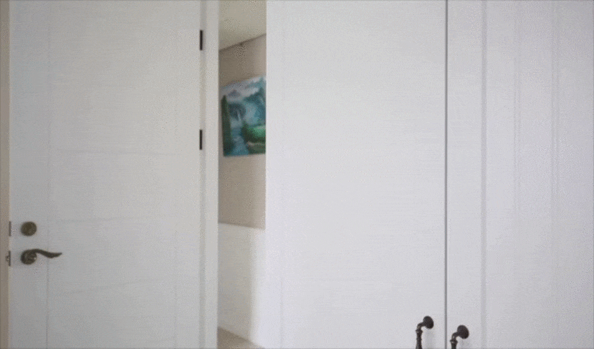 桃园北欧乡村亲子宅 系统收纳与多元建材的完美融合-13