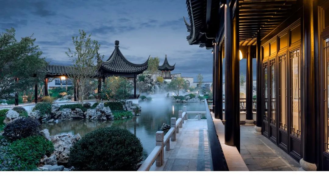 宜兴·雅达阳羡溪山中式合院观湖组团丨中国江苏丨大象建筑设计有限公司,浙江蓝颂园林景观设计集团有限公司-35