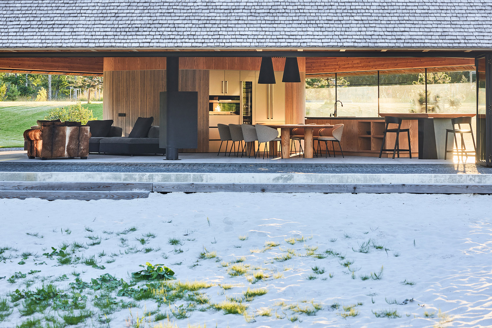 池畔小屋丨立陶宛丨HEIMA architects-44