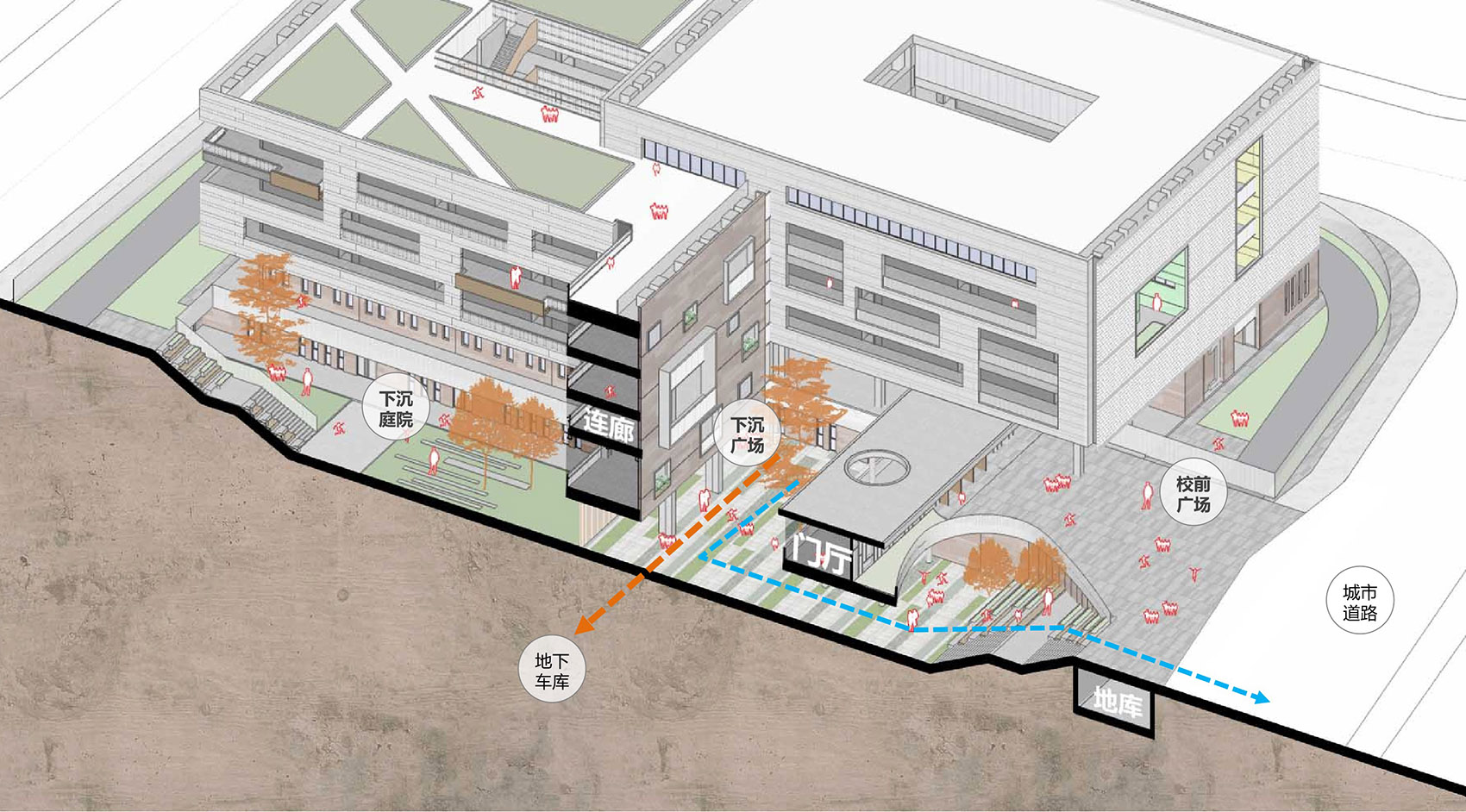 杭州师范大学附属竞潮小学及幼儿园丨中国杭州丨UA尤安设计-39
