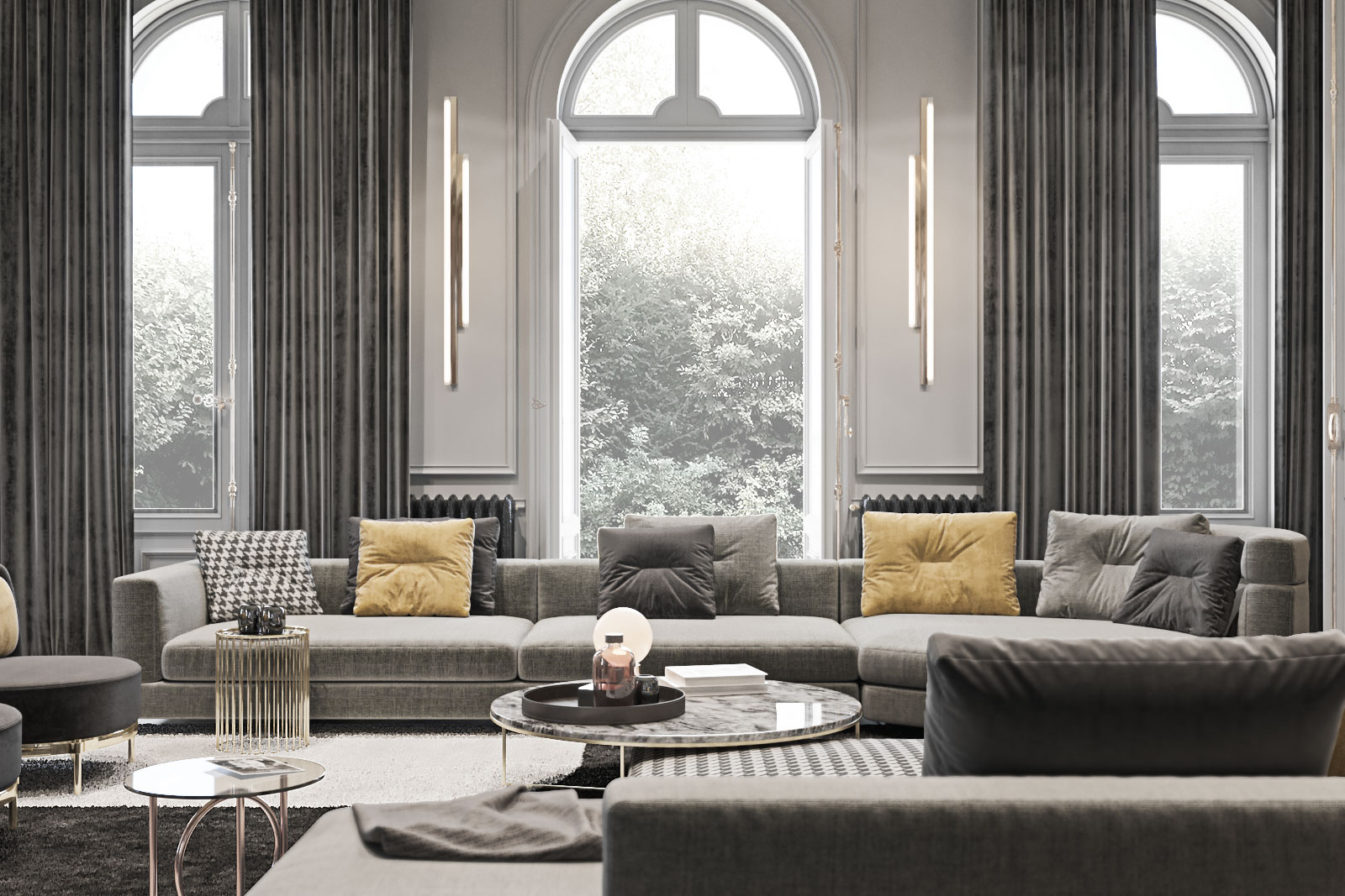 巴黎住宅设计丨法国巴黎-12