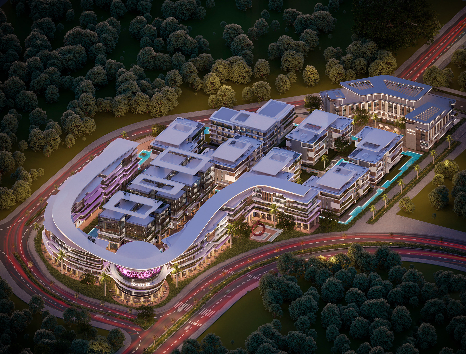 商业综合体丨EgyptCairo丨youssef agmi,hager ahmed等众多设计师-8