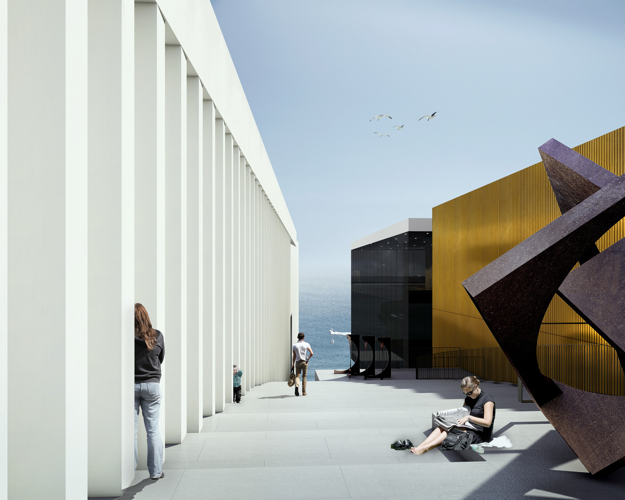 深圳蛇口海洋世界文化艺术中心——融合山海景观的宜人公园-31