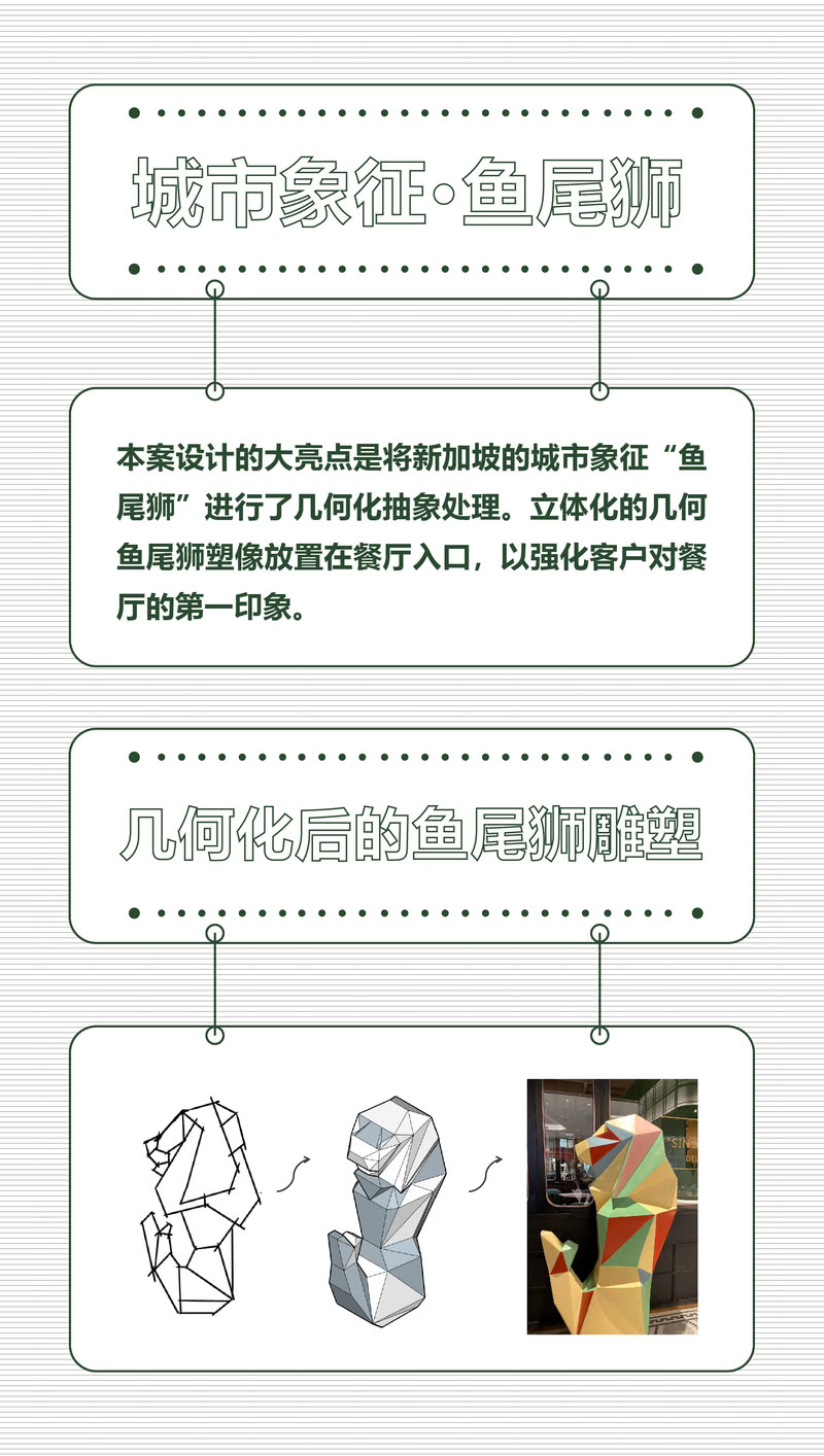 深圳商场餐厅设计「艺鼎新作·星美聚」跟随‘鱼尾狮’,游走新加坡风情餐厅!-30