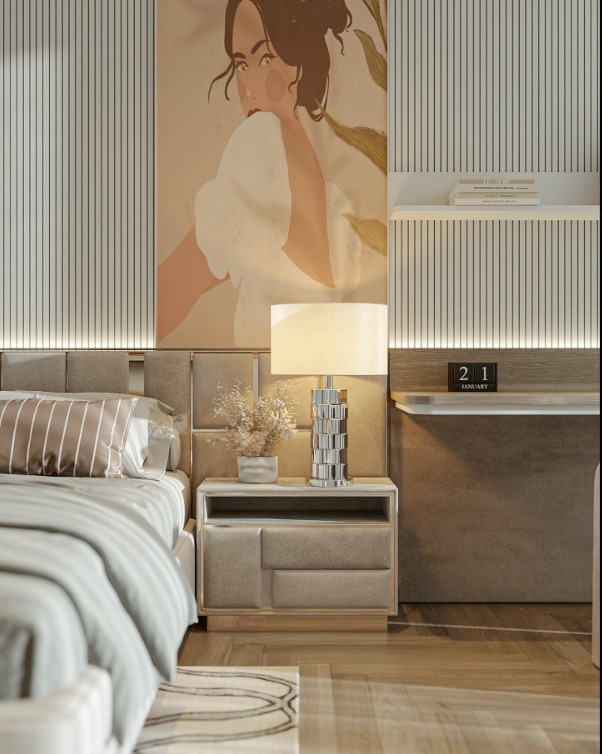 M A - Interior Design Bedroom Luxury - Cempaka Putih-1