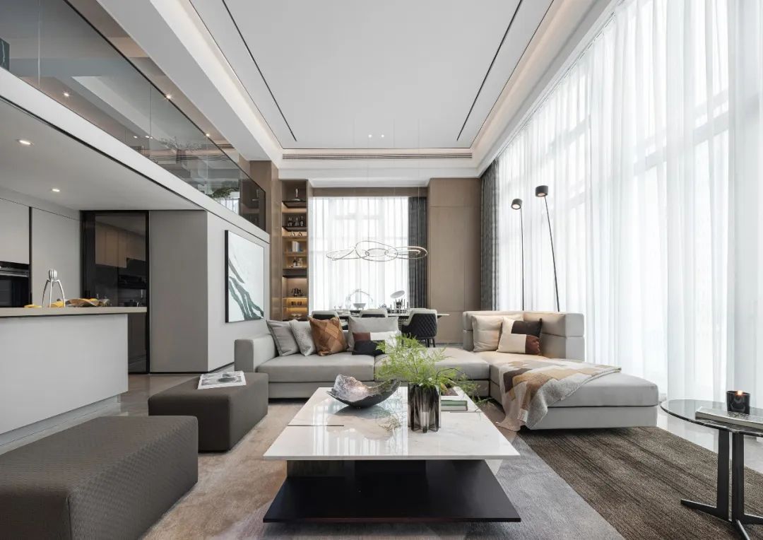 杭州滨江海威天地 Loft 样板间 | 现代主义美学典范-11