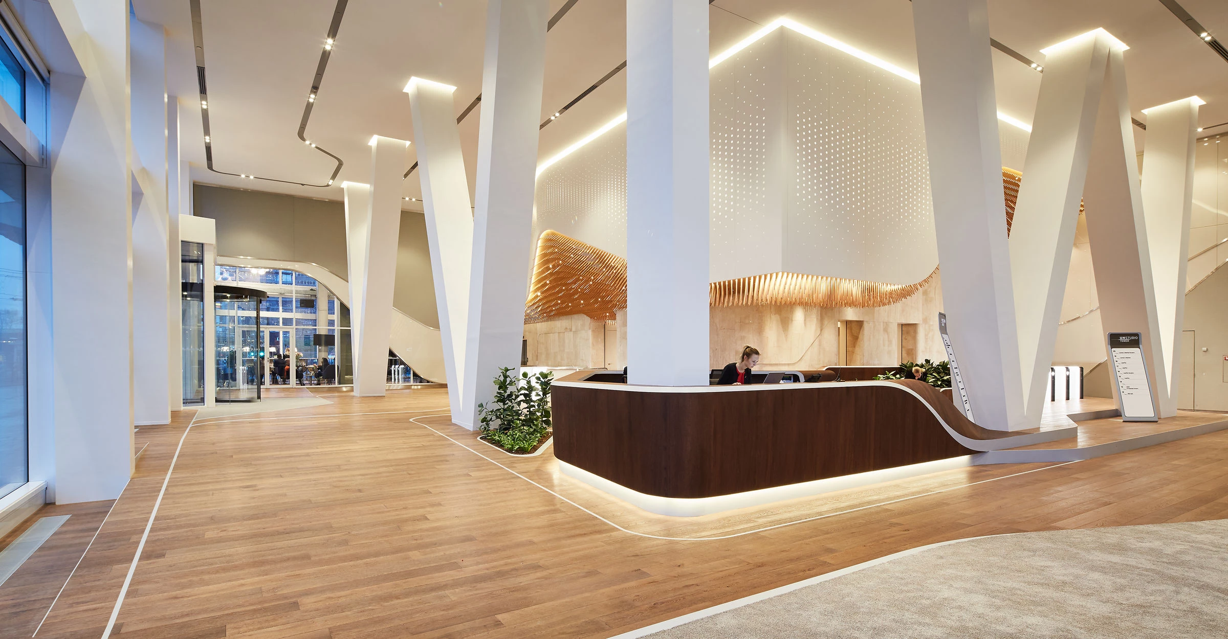 荷兰阿姆斯特丹 UNStudio 塔楼翻新大厅-15