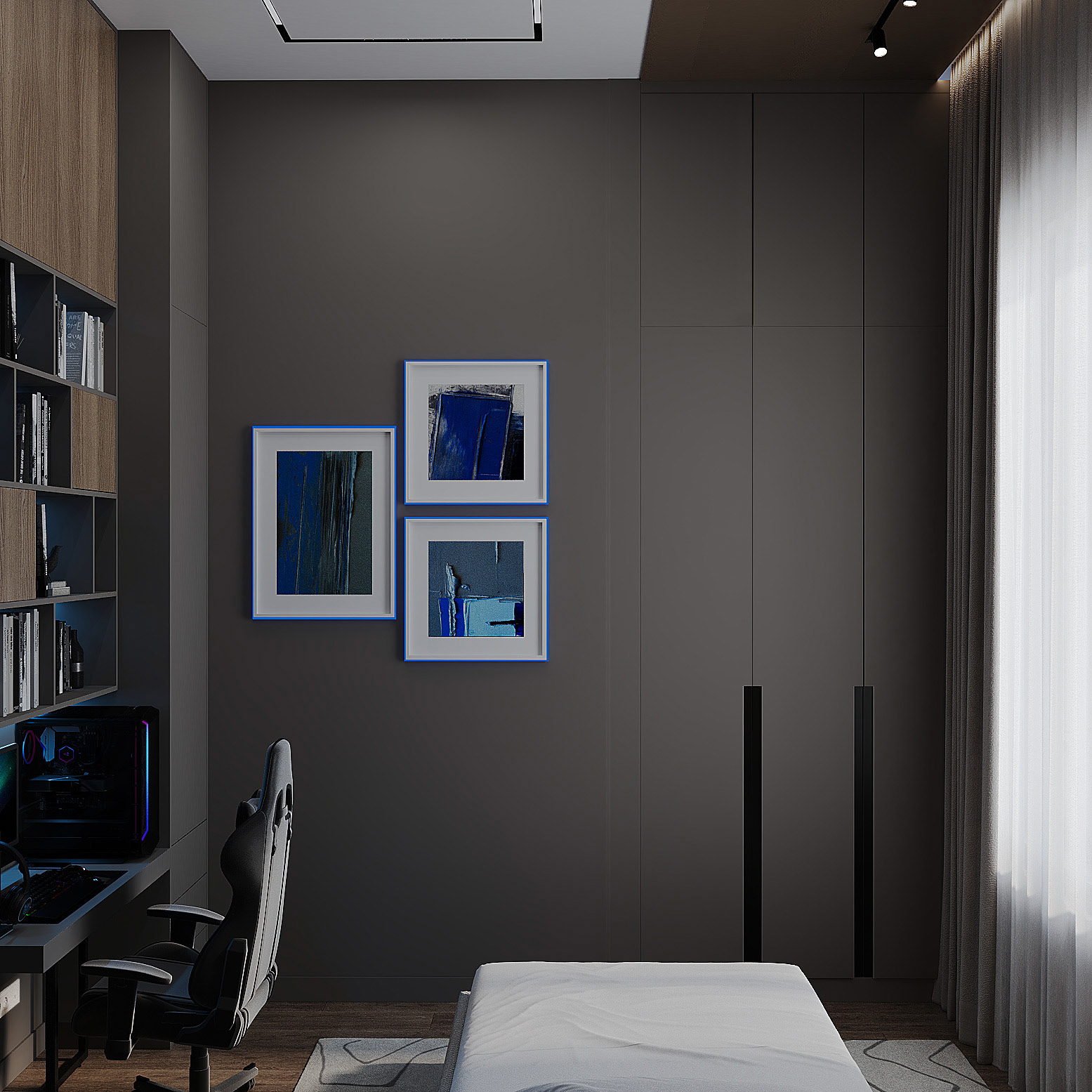 现代公寓室内设计丨亚美尼亚丨Nelly Manukian,toon.project-41