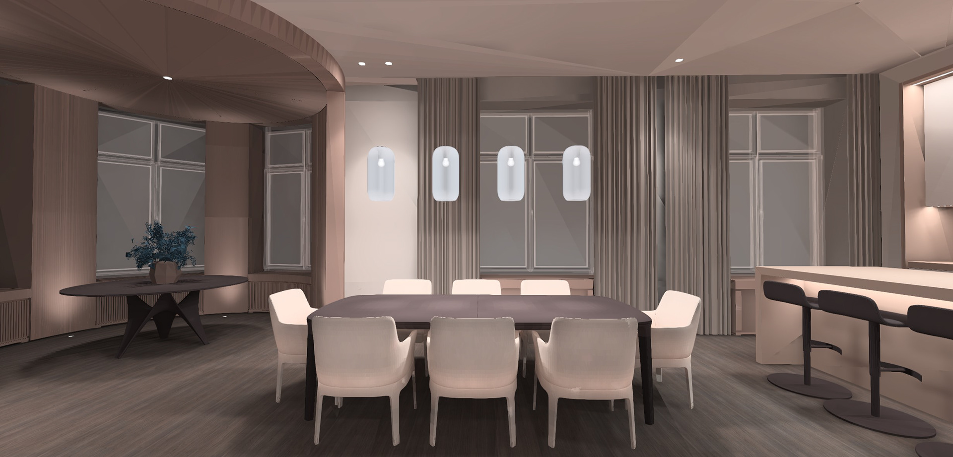 圣彼得堡公寓照明项目丨俄罗斯圣彼得堡丨Markevich Lighting Studio-12