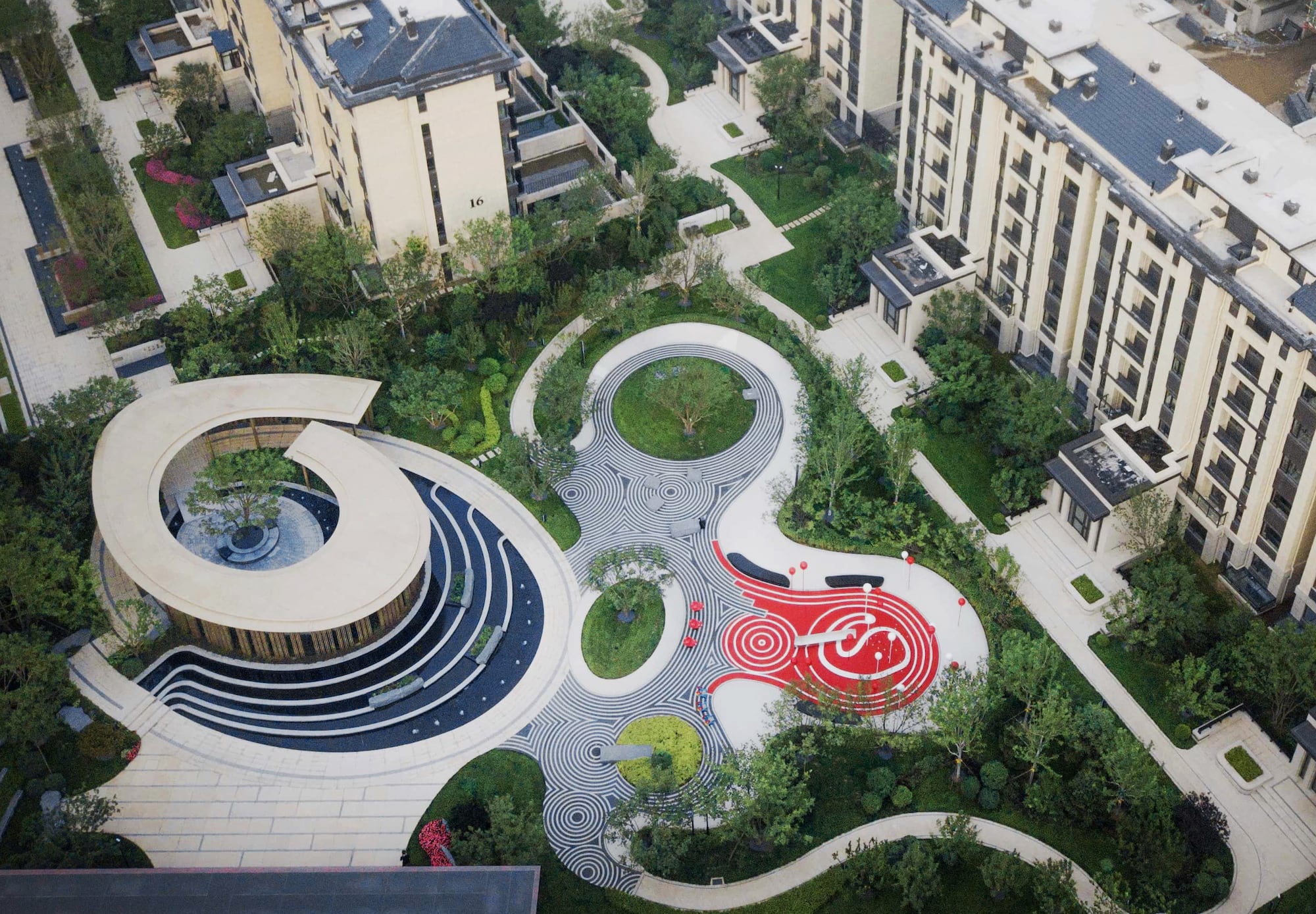 沈阳华润置地·公元九里 | 创新口袋公园设计与社区活力营造-28