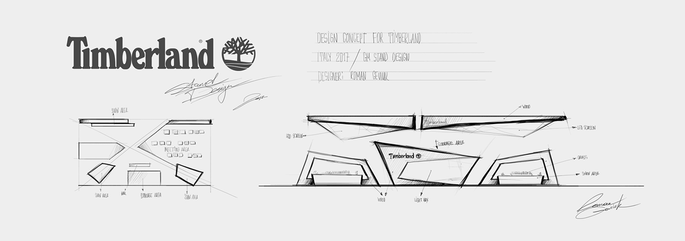 洛杉矶 Timberland 展览会的开放空间设计-12
