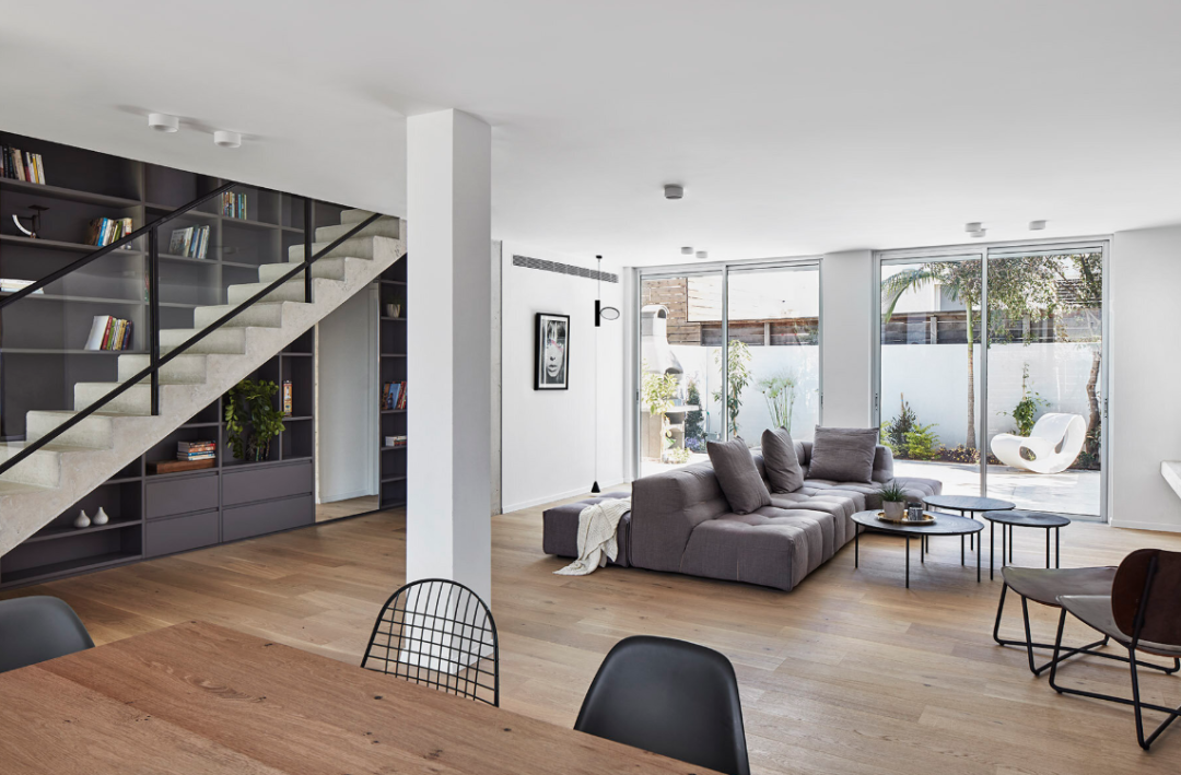 以色列简约住宅的宽敞魅力-7