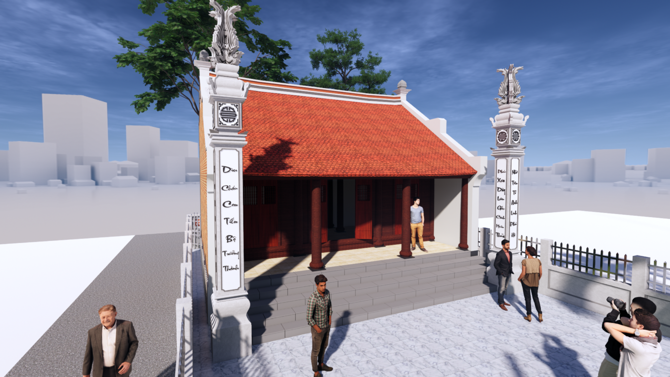 免费的SketchUp教堂外观模型-7