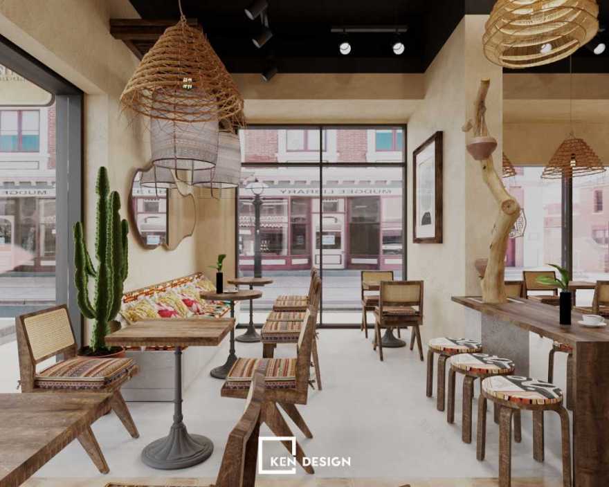 An Nam咖啡馆设计丨越南胡志明市丨KenDesign的KTS团队-12
